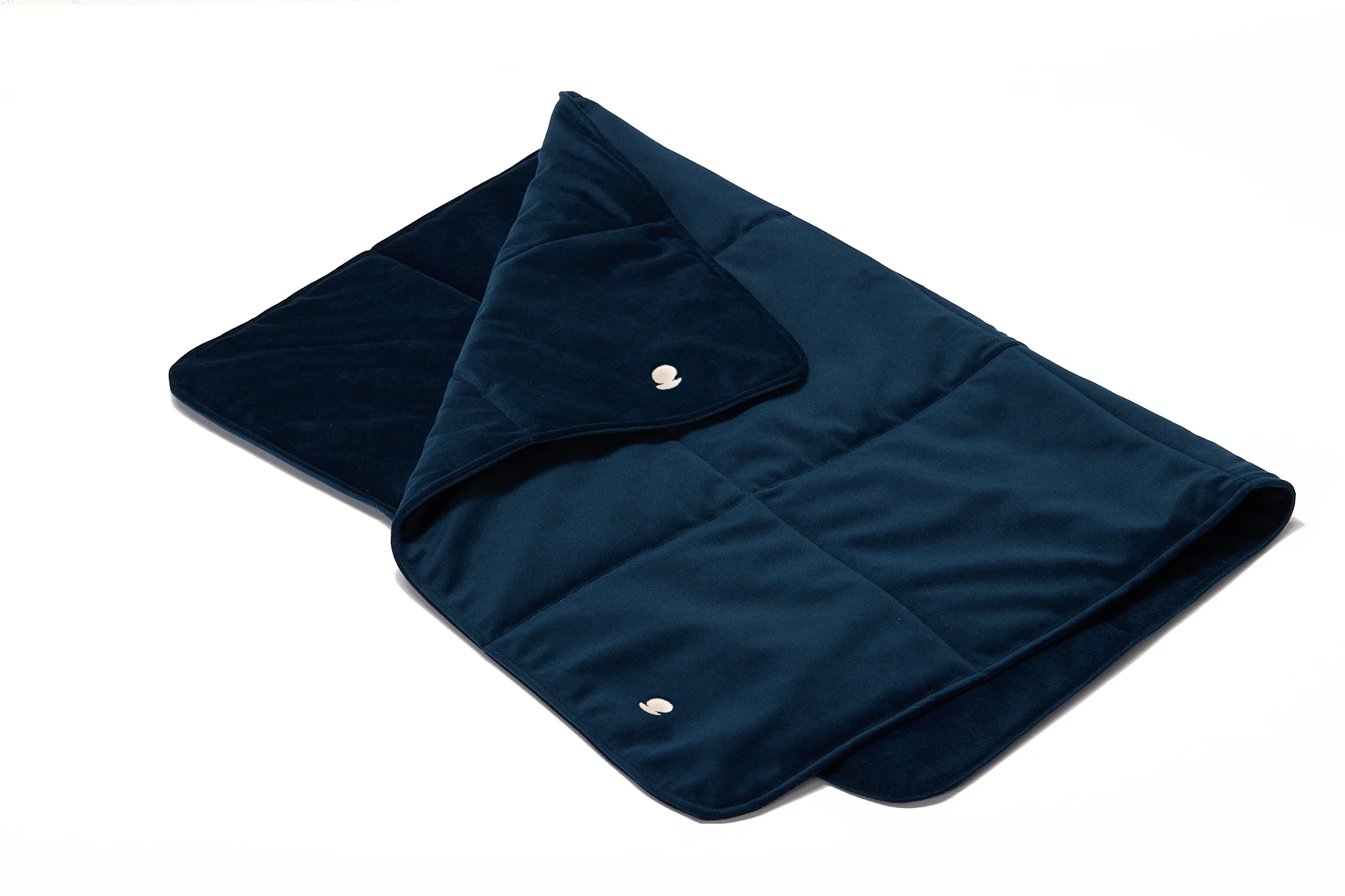 Modrá Deka s Ovčou Vlnou