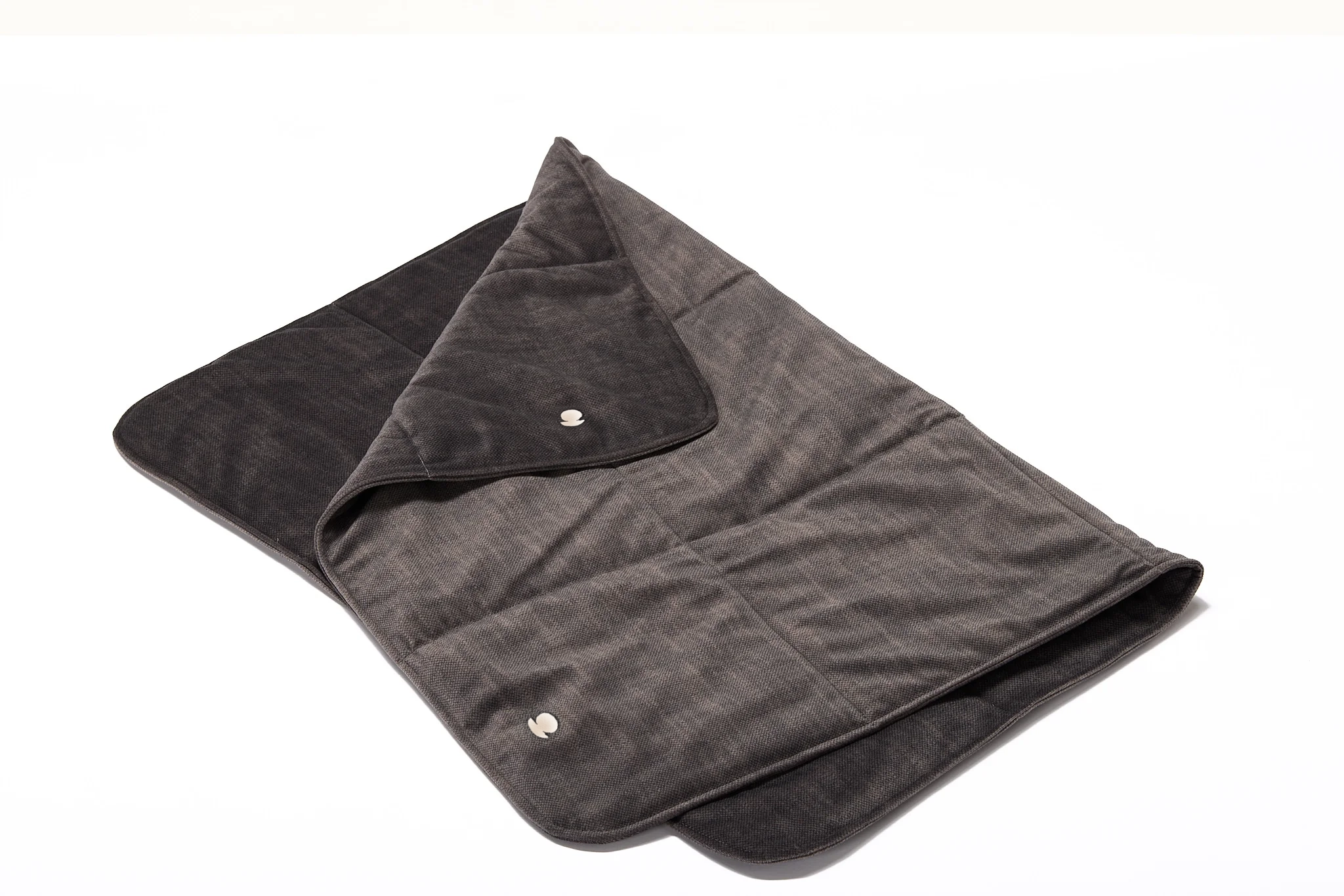 Tmavosivá Deka s Ovčou Vlnou